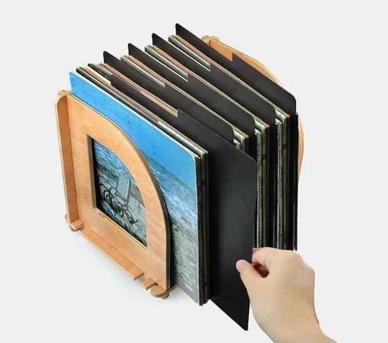 12inch Faneblade, plastik (5 stk. - Sort)