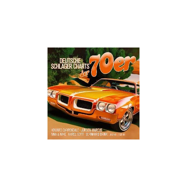 Various Artists - Deutsche Schlager Charts Der 70er (Vinyl)
