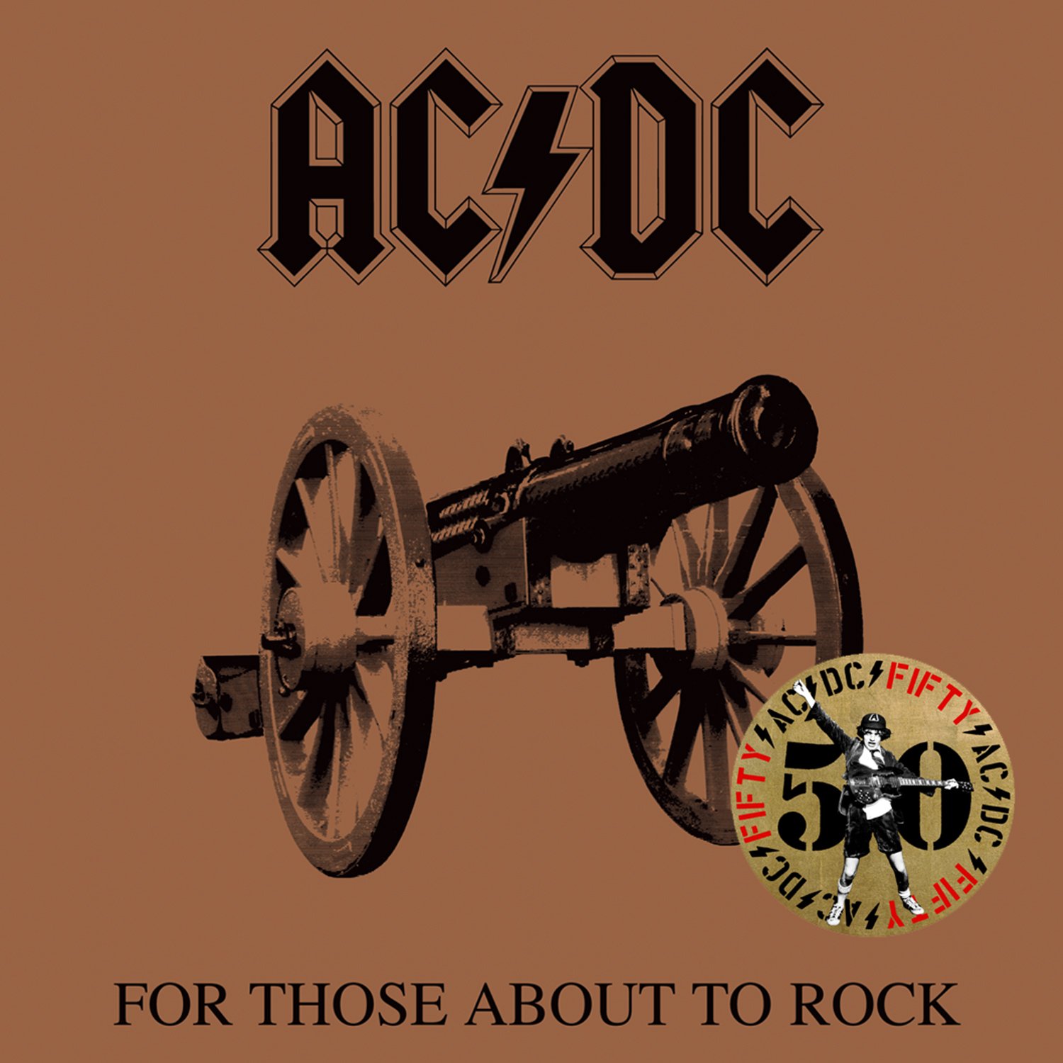 AC/DC - FOR THOSE ABOUT TO ROCK (WE SALUTE YOU) - 50th Anniversary Gold Edition (VINYL)
