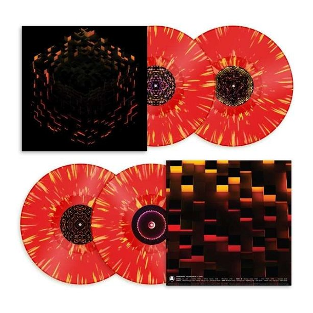 C418 - Minecraft Volume Beta (Red Orange &amp; Yellow Splatter vinyl)