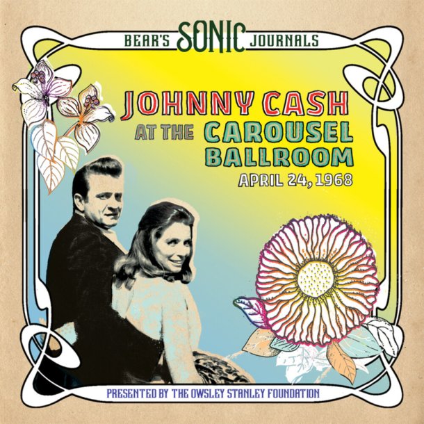 Johnny Cash - Bear's Sonic Journals: Johnny Cash At The Carousel Ballroom April 24, 1968 (Farvet Vinyl)