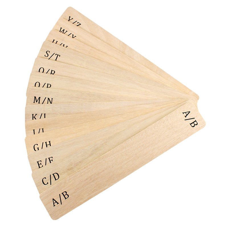 Krydsfiner Dividers (26 stk. (A-Z))