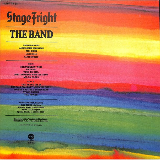Band, The - Stage Fright (50th Anniversary)