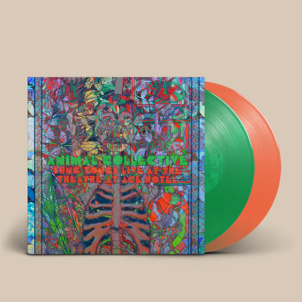 Animal Collective - Sung Tongs Live at the Theatre at Ace Hotel (Light Green and Neon Orange) (Vinyl)