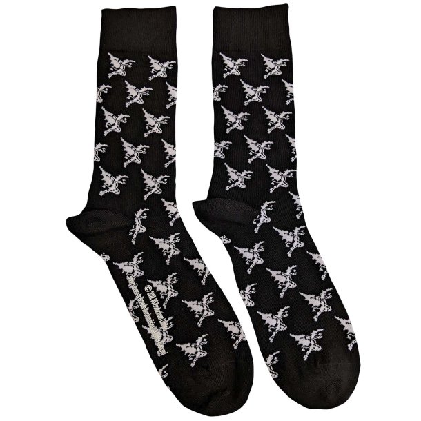 Black Sabbath - Demon Pattern, Unisex Sokker Str. 41-46
