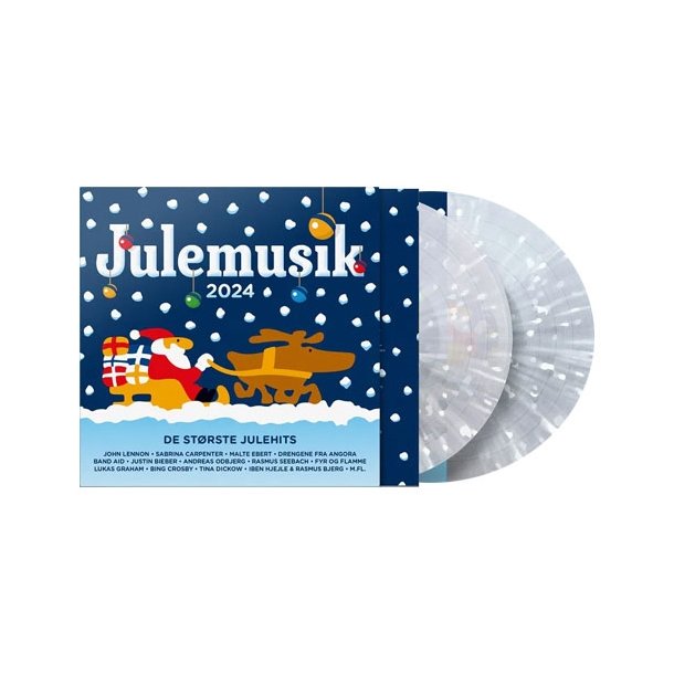 Various Artists - Julemusik 2024 (Julesne-Splatter Vinyl) (Vinyl)