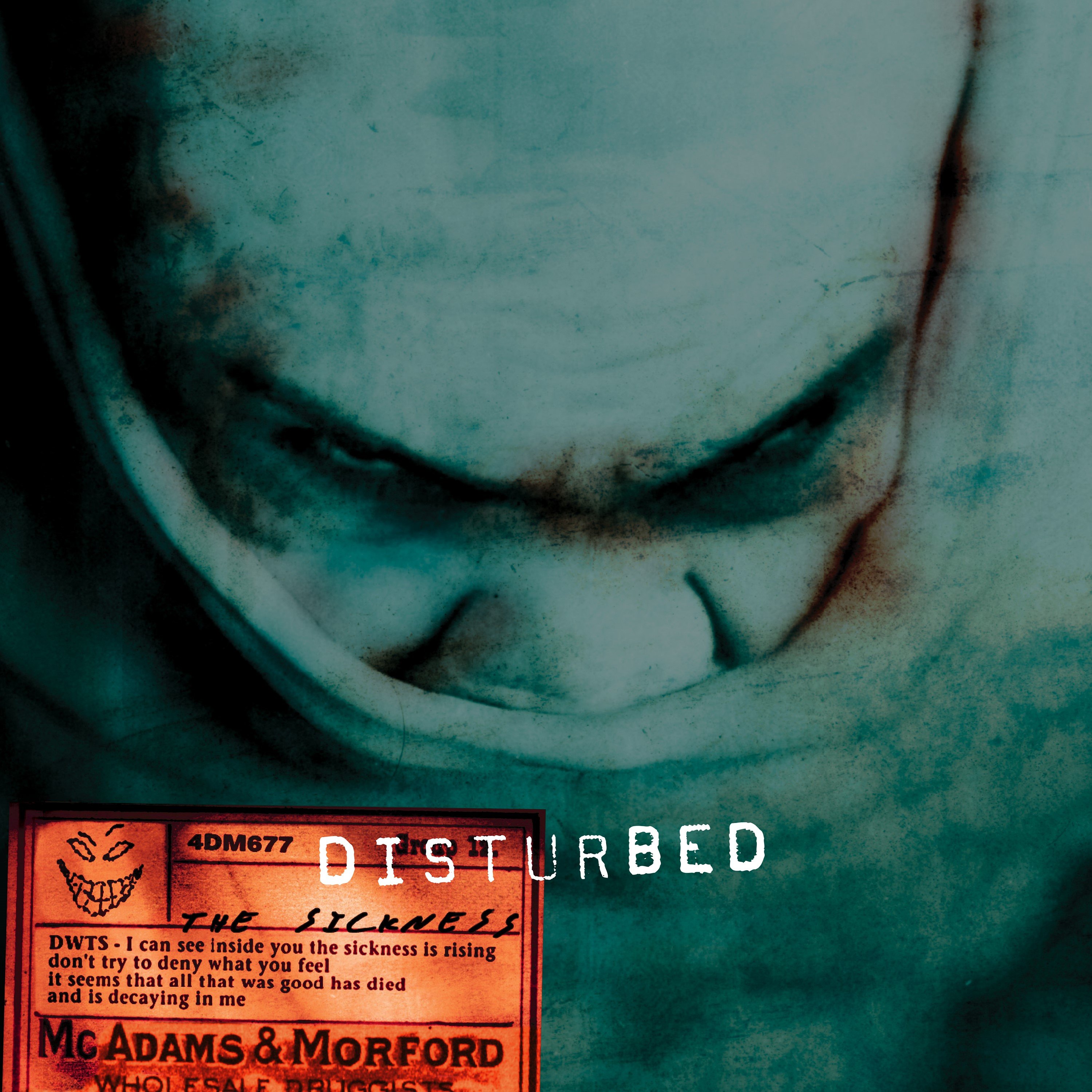 Disturbed - The Sickness - Limited 25th Anniversary edition (Green Vinyl)