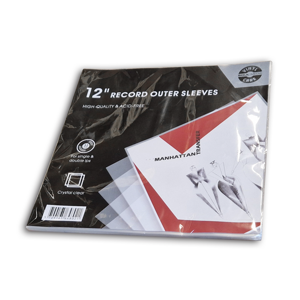 12'' Transparent Outer Sleeves (50STK)