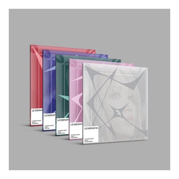 LE SSERAFIM - 4th Mini Album 'CRAZY' (Compact ver.) (CD)