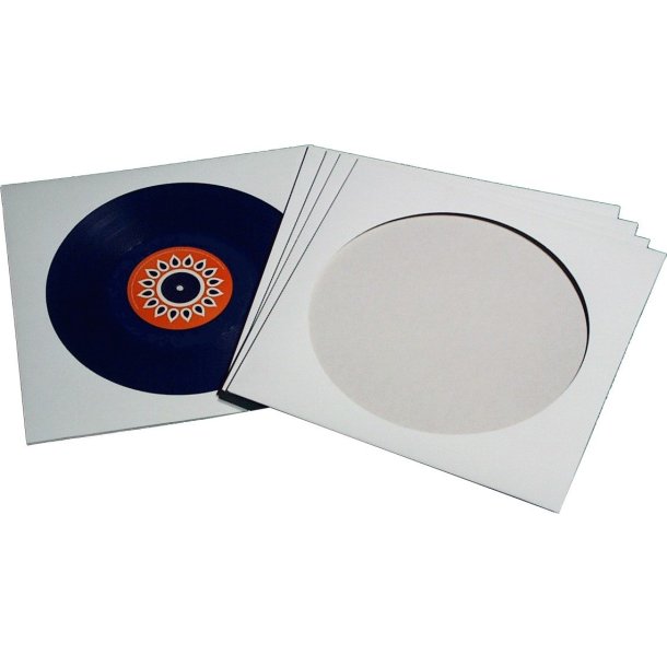 12inch Hvid Die-cut jacket - Picture disc