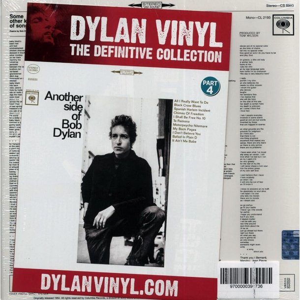 Bob Dylan - Another Side Of Bob Dylan (Vinyl)