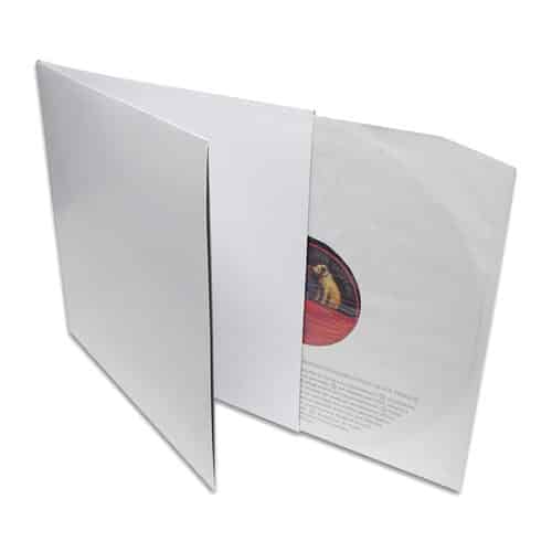 12inch Hvid Die-cut jacket - Gatefold